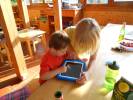 Děti s iPadem