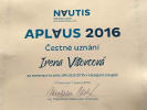 APLAUS 2016 - čestné uznání - 1. dubna 2016